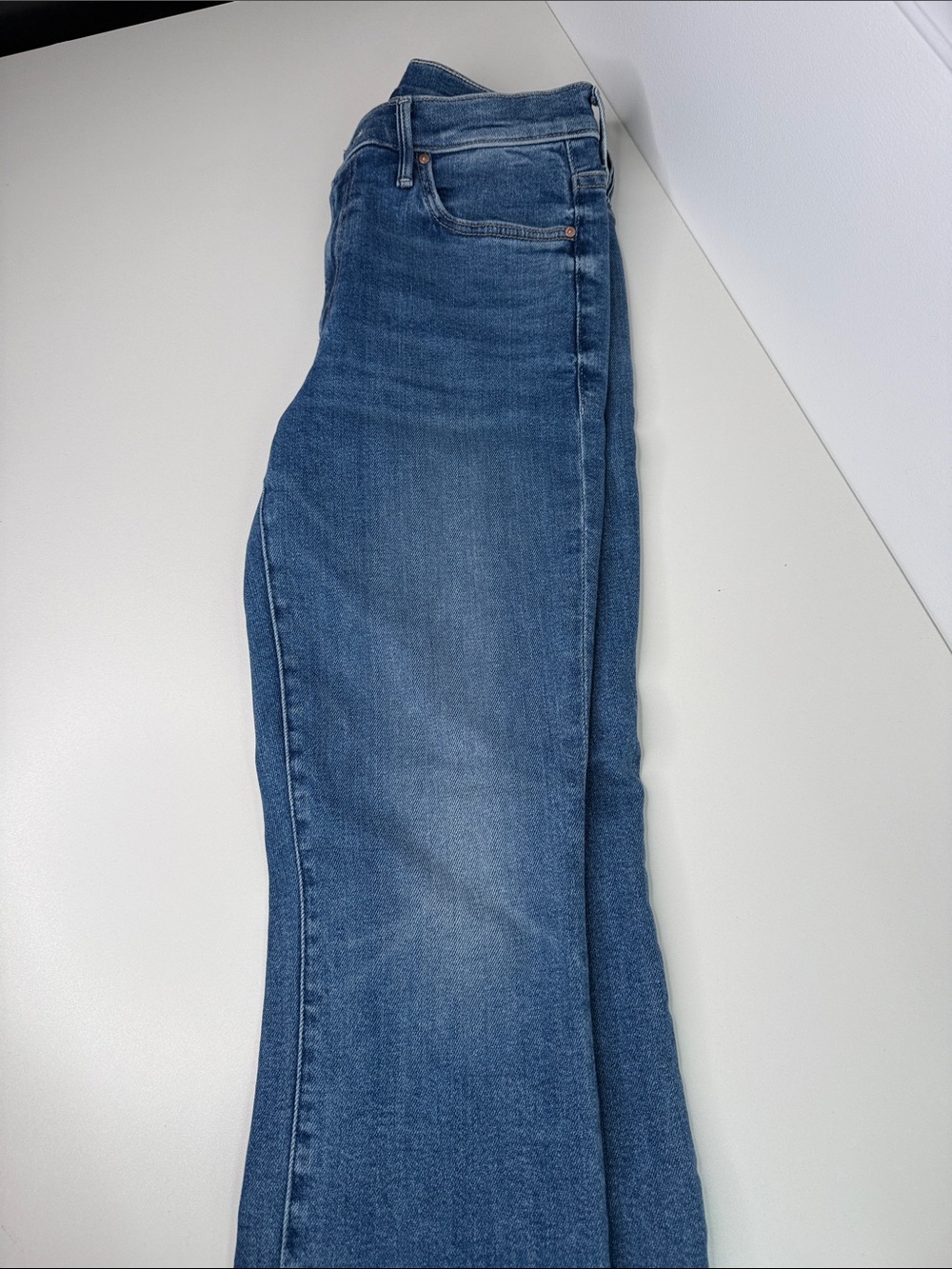 Mother Denim The Insider Crop Step Fray different strokes size 27 - Picture 8 of 10